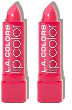 L.A. COLORS Moisture Rich Lip Color, Dream CML543 (Pack of 2)