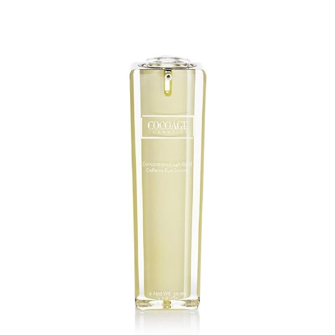 Cocoàge Cosmetics | Concentrated 24K Gold Caffeine Eye Serum