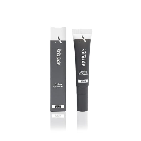 Apricus Eye Serum, Caffeine Peptide Formula, Lightweight Serum for Dark Circles, Puffiness and Fine Lines