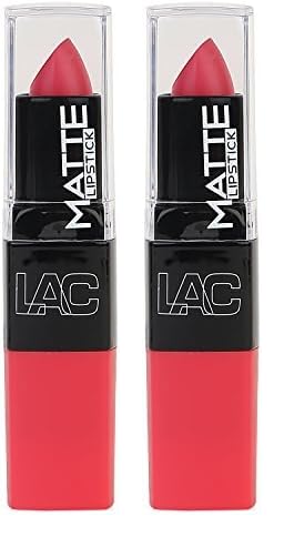 L.A. COLORS Matte Lipstick, Femme, 1 Ounce (Pack of 2)