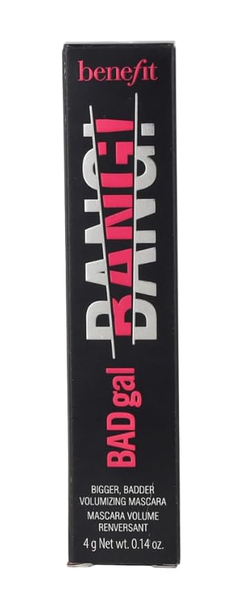 Benefit BADgal Bang Volumizing Mascara Mini Black, 0.14 Ounce
