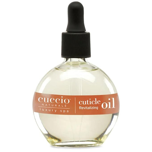 Cuccio Naturale Revitalizing - Hydrating Oil For Repaired Cuticles Overnight - Remedy For Damaged Skin And Thin Nails - Paraben And Cruelty-Free Formula - Vanilla Bean And Sugar - 2.5 Oz