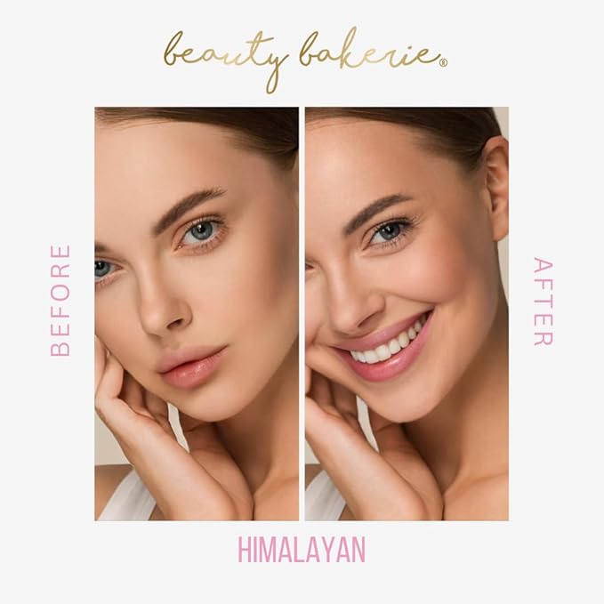 Beauty Bakerie Flour Setting Powder for Foundation, Loose Face Powder Makeup, Perfect for Oily Skin, Long-Lasting Matte Finish, Ideal for Baking and Blurring, 0.5oz, Himalayan (Pink)