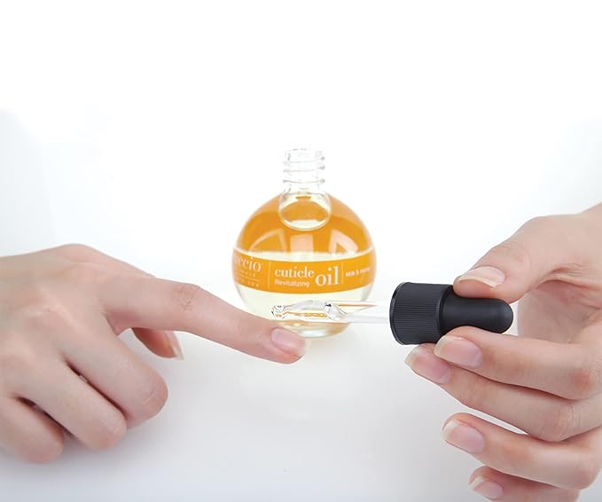 Cuccio Naturale Revitalizing- Hydrating Oil For Repaired Cuticles Overnight - Remedy For Damaged Skin And Thin Nails - Paraben/Cruelty-Free Formula - Milk And Honey - 2.5 Oz (Pack of 2)
