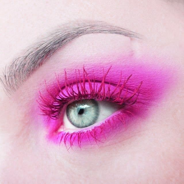 Maydear Pink Mascara for Eyelashes, Waterproof Colored Mascara Long Lasting Smudgeproof Colorful Mascara for Women Fast Dry Lengthening Eye Makeup Party Stage Use - Rose
