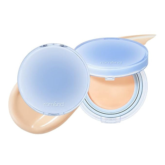rom&nd Bare Water Cushion 20g (03 Natural 21), Healthy hydrated, Instant hydration, Comfortable skin, Long lasting, Extra moist, Glow, Vegan 0.7055 Ounce