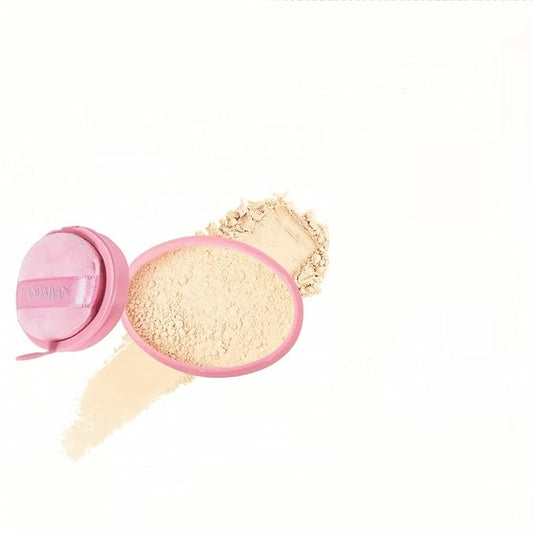 Setting Loose Powder 5 Colors Flawless Smooth Loose Finishing Powder Waterproof Long-Lasting Face Powder (Color 04)
