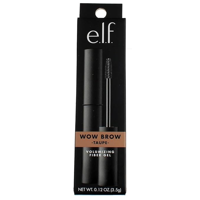 e.l.f. Cosmetics E.l.f. wow brow gel, fiber-infused formula, taupe, 0.12 Ounce ., Taupe, 0.123 Ounce