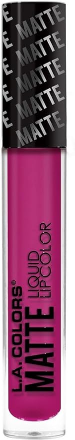 L.A. COLORS Matte Liquid Lip Color, Pampered CLG413