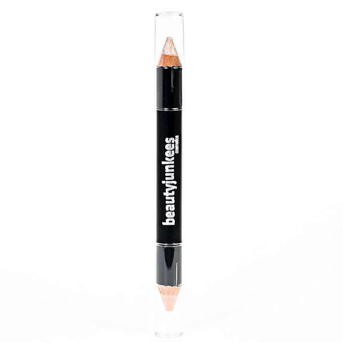 Eyebrow Highlighter Pencil Makeup Creamy Matte Brow Concealer, Shimmer Corner Brow Highlighter Stick, Eye Brightener, Gluten Paraben Cruelty Free, Cool Beige