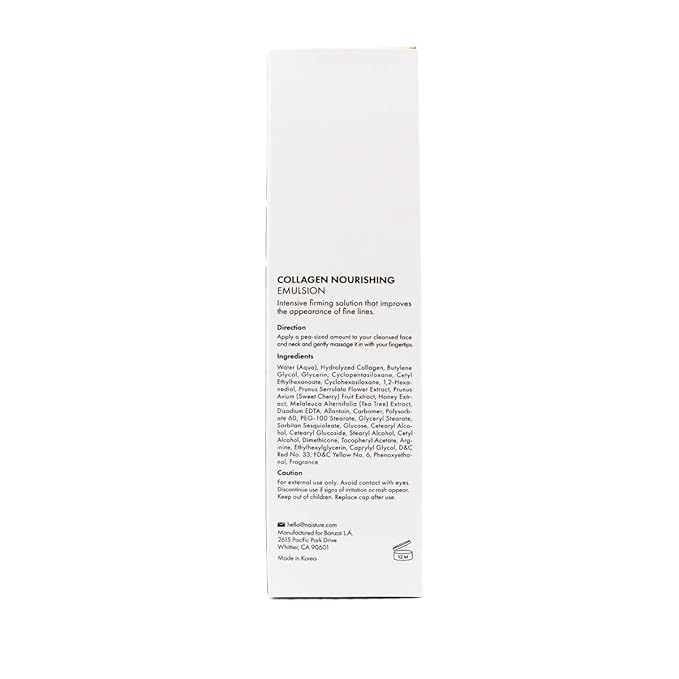 Collagen Emulsion for Face – Korean Glass Skin Essential: Lightweight, Nourishing Moisturizer for Soft, Smooth, and Hydrated Skin