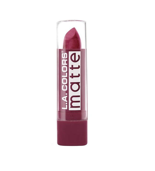 L.A. COLORS Matte Lip Color, Purple Passion CML550