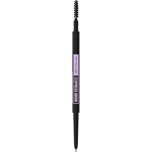 Maybelline Express Brow Ultra Slim Eyebrow Makeup, Brow Pencil with Precision Tip and Spoolie for Defined Eyebrows, Taupe, 1 Count