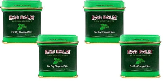 Bag Balm Vermont's Original for Dry Chapped Skin Conditions (1 Ounce Tin (4 Pack))