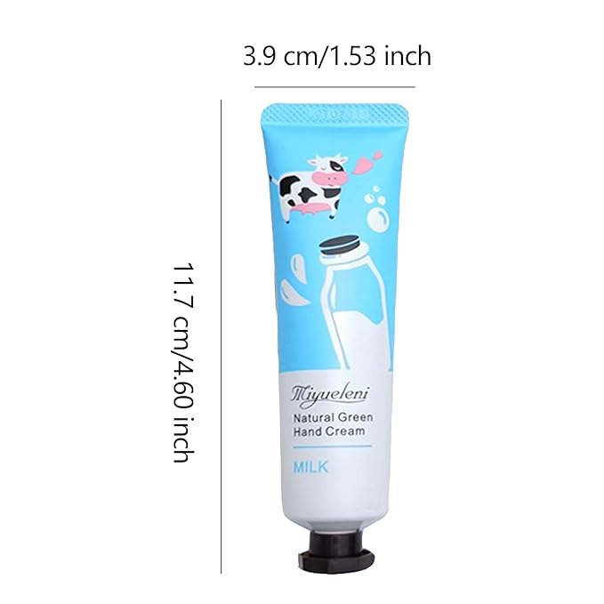BONNIESTORE 10 Pack Plant Fragrance Hand Cream, Moisturizing Hand Care Cream Travel Gift Set With Natural Aloe And Vitamin E For Women Bridesmaid-30ml