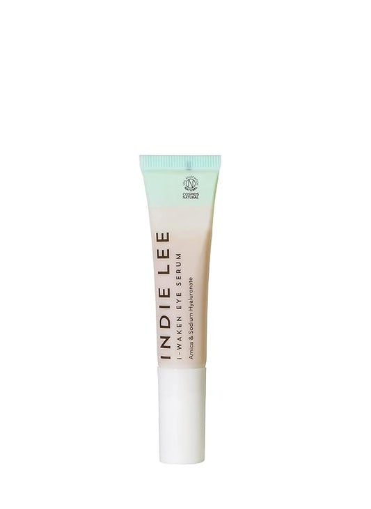 Indie Lee I-Waken Under Eye Serum for Dark Circles and Puffiness - Under Eye Brightener, Anti-Aging & Hydrating Serum for Smoothing & Firming Fine Lines and Wrinkles (0.5oz / 15ml)