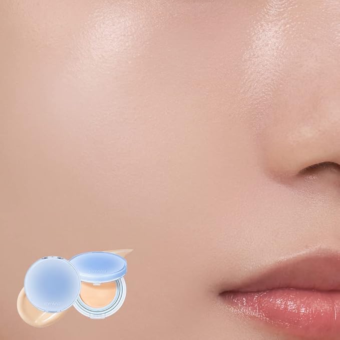 rom&nd Bare Water Cushion 20g (03 Natural 21), Healthy hydrated, Instant hydration, Comfortable skin, Long lasting, Extra moist, Glow, Vegan 0.7055 Ounce