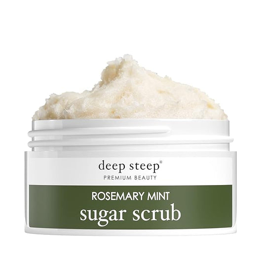 Deep Steep Sugar Scrub, 8oz (Rosemary Mint)