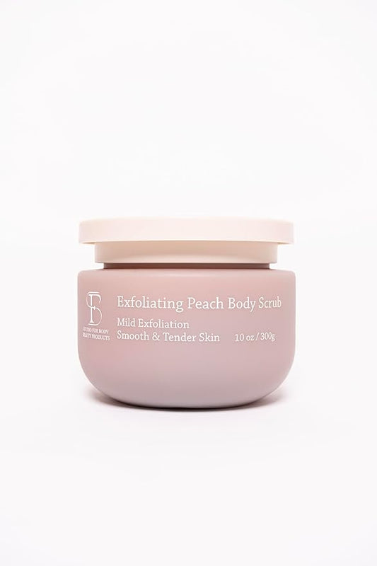 Exfoliating Peach Body Scrub, Studio for Body Beauty Products, 0.07 Ounce (Pack of 150)