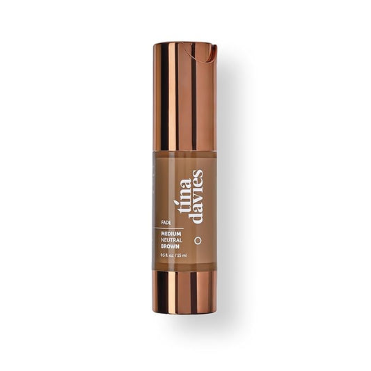 Tina Davies FADE Eyebrow Pigments, Medium Neutral Brown 15ml