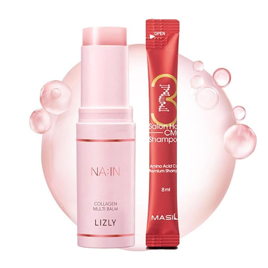 [SET] Kpop Idols Multi Balm Stick +CMC 1ea Collagen Wrinkle cream Moisturizer Firming Hydrating Glow Face Eye Lip Neck Hair Korean skin care Wrinkle bounce Décolleté