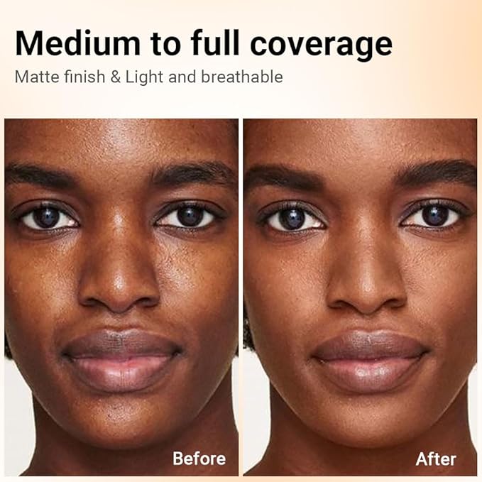 Pressed Matte Face Powder Makeup, Setting Powder for Poreless Wrinkle Blurring Finishing,Lightweight,High Coverage,Shine Control, 10g (05)