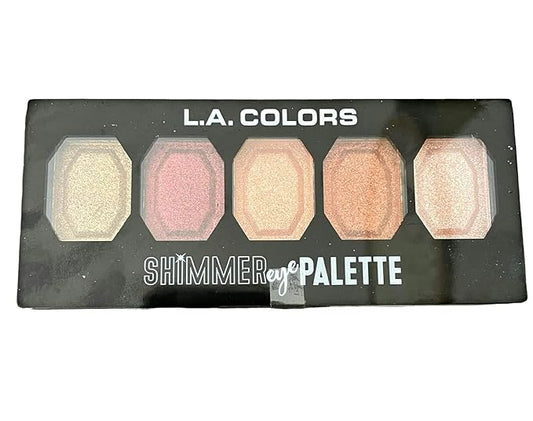 L.A. COLORS Shimmer Eye Palette, Beam Me Up CES697
