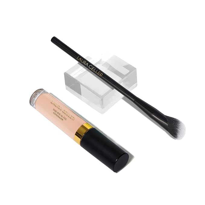 LAURA GELLER NEW YORK The Under Cover Kit: Ideal Fix Concealer + Precision Angled Concealer Brush (02 Fair)