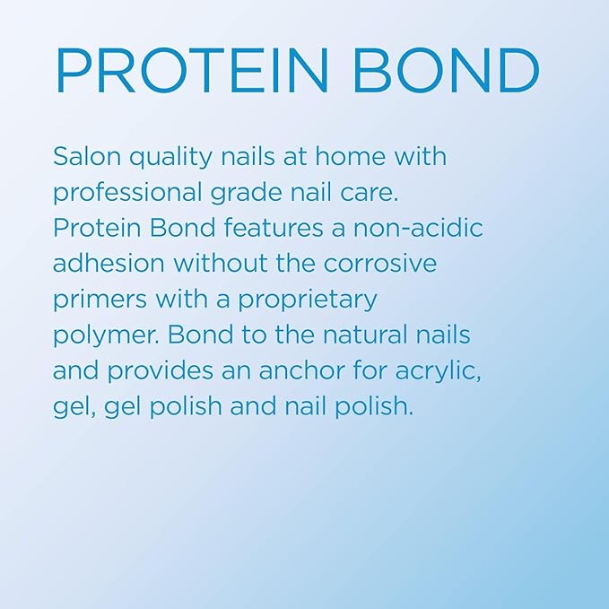 Young Nails Nail Protein Bond, Superior Bonding Primer for Acrylic and Gel, 0.25 oz.