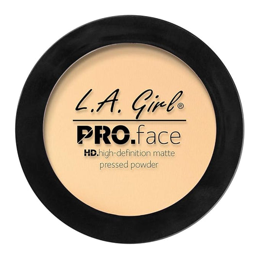L.A. Girl PRO.Face Matte Pressed Powder, Classic Ivory GPP602 (Pack of 3)