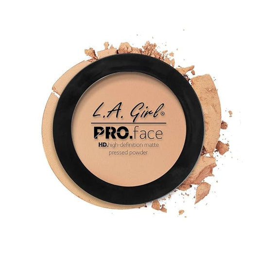 L.A. Girl Pro.Face Matte Pressed Powder, Buff GPP606