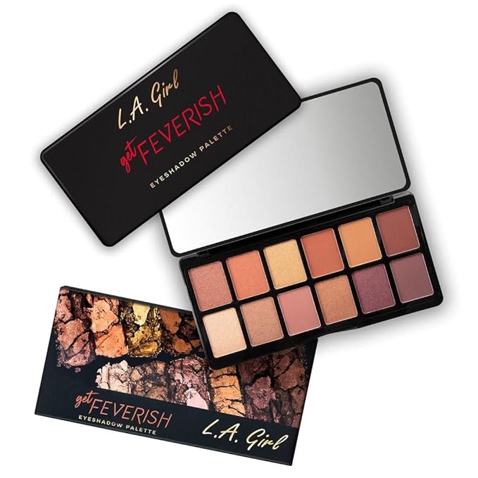 L.A. Girl Fanatic Eyeshadow Palette, Get Feverish GES415