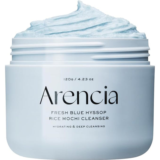 Hyssop Brightening & Deep-Cleansing Face Scrub & Exfoliator - All Skin Types, For Sebaceous Filaments & Blackheads (4.23oz)
