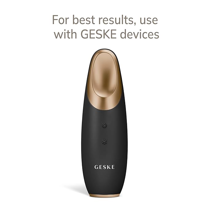 De-Puffing Eye Serum | For Dark Circles & Swollen Eyes | with Aloe Vera | Hydrating & Moisturizing | Smooths the Eye Area | Vegan | No Animal Testing | Complements GESKE SmartAppGuided™ Devices