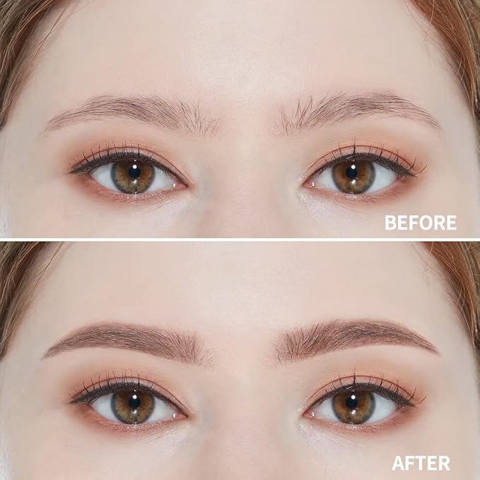 ETUDE Drawing Eye Brow #1 Dark Brown | Long Lasting Eyebrow Pencil for Soft Textured Natural Daily Look Eyebrow Makeup | Korean Makeup, Kbeauty, Perfect for Gift