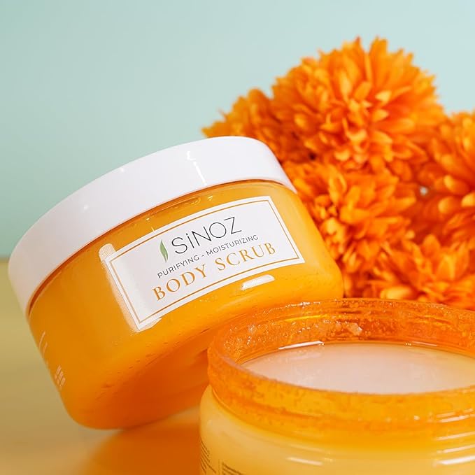 Gold Aura Body Scrub | Gentle Exfoliating Treatment for Radiant, Smooth Skin | Removes Dead Cells & Impurities | Travel Size | 0.66 Ounce (Pack of 1)