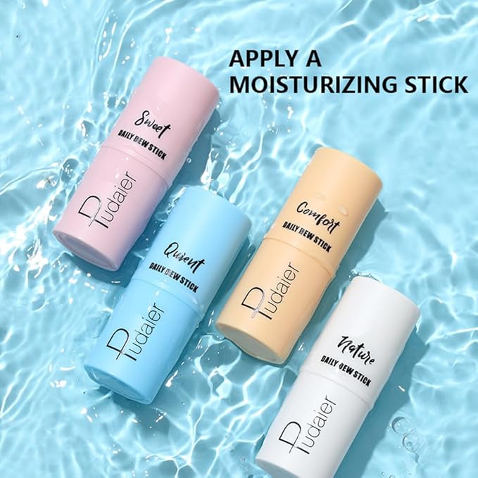 Face Primer Hydrating Stick Balm Moisturizer Facial Serum Stick for Face Body Hydrating, Brightening & Skin Elasticity (Elasticity)
