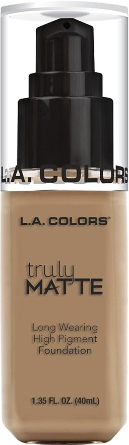 L.A. COLORS Truly Matte Foundation, Sand CLM356