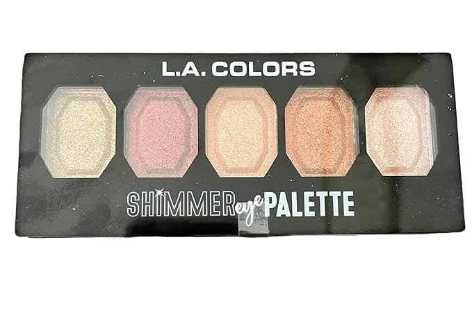 L.A. COLORS Shimmer Eye Palette, Beam Me Up CES697