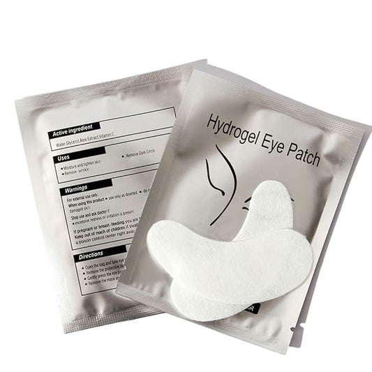 100 Pairs Under Eye Pads, Lint Free Lash Extension Under Eye Patches for Eyelash Extension,Eye Mask Beauty Tool (FOX)