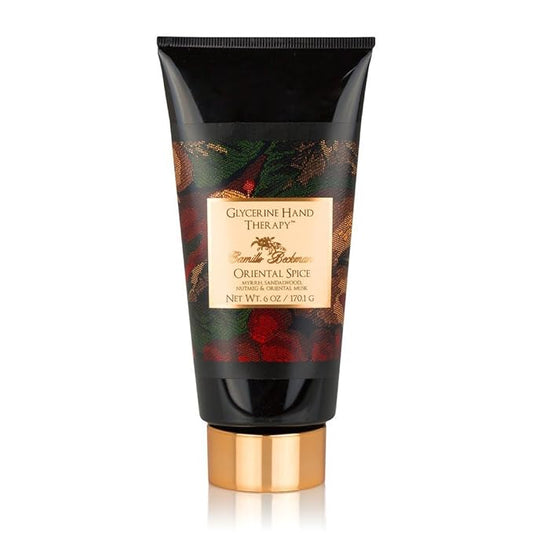 Camille Beckman Glycerine Hand Therapy Cream, Oriental Spice, 6 Ounce