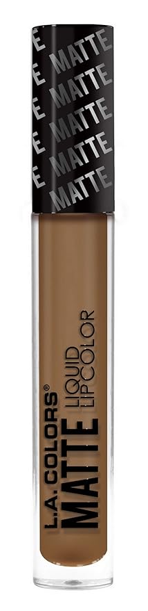 L.A. COLORS Matte Liquid Lip Color, Suede CLG402