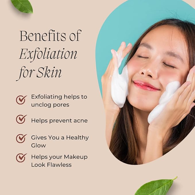 Exfoliating Scrub with Coconut, Vitamin E & JoJoba - Brightening Face & Body Scrub for Smooth, Moisturized Skin
