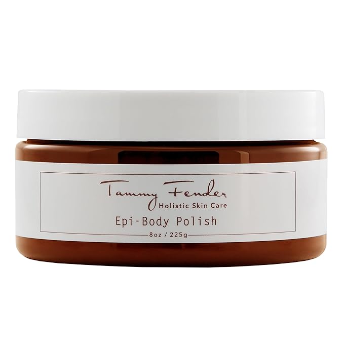 Tammy Fender - Epi-Body Polish | Natural, Organic, Cruelty Free, Non-Toxic Spa-Like Skincare | Exfoliating Scrub & Body Mask | Soft, Radiant Skin (8 oz | 225 g)