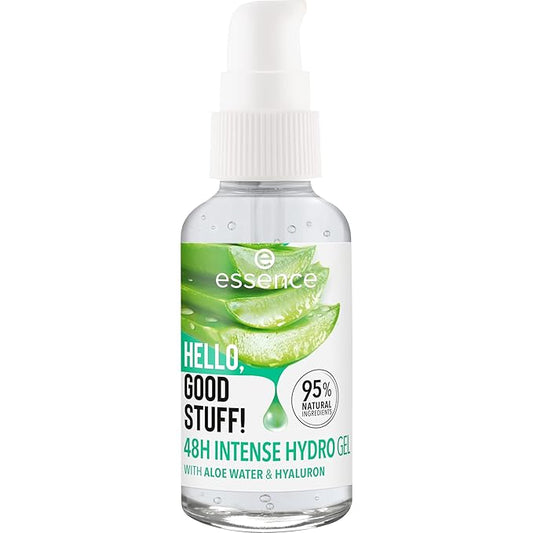 Essence HELLO, GOOD STUFF! 48h Intense Hydro Gel Facial 30 ml, 1.0 Fl Oz made in Italy [italian import]