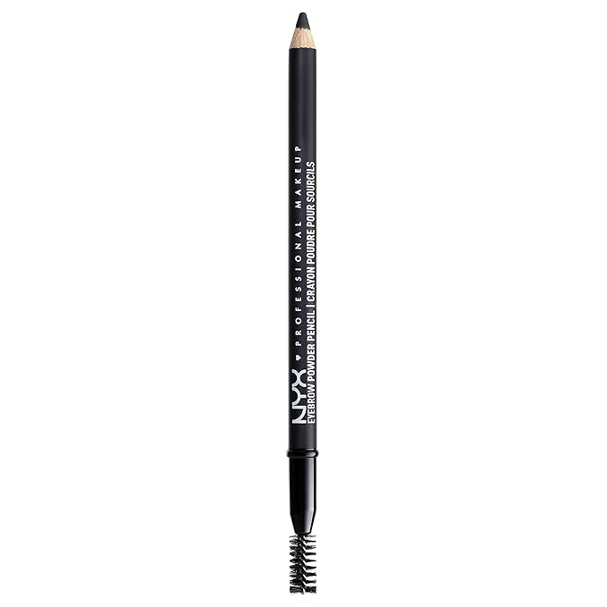 NYX PROFESSIONAL MAKEUP Eyebrow Powder Pencil, Black