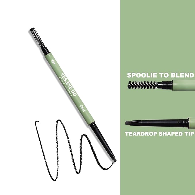 Brow Kit, Stronghold Clear Brow Gel Sculptor and Ultra Slim Long-lasting Microfilling Eyebrow Pencil Definer All in One Eyebrow Makeup Kit for Brow Lamination Look, Black