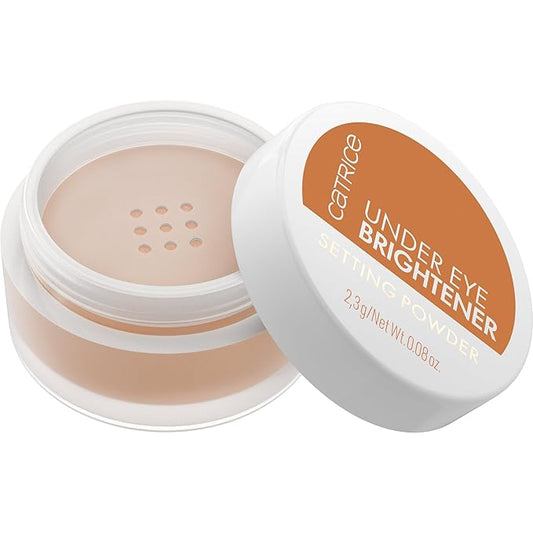Catrice | Under Eye Brightener Setting Powder (030 | Golden Toffee) | Brightening, Soft Focus Effect Enriched with Hyaluronic Acid for Flawless Radiant Skin | Vegan & Cruelty Free