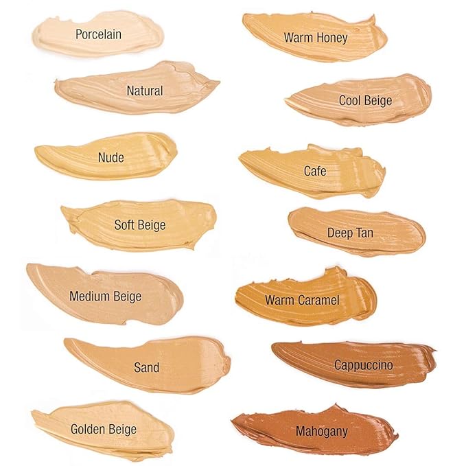 L.A. COLORS Truly Matte Foundation, Porcelain CLM351