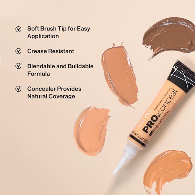 L.A. Girl Champagne Highlighter Concealer, 0.28 Oz